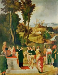 Moïse testé par le Pharaon, c.1502-05